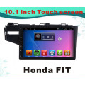 Android System GPS Navigation Auto DVD für Honda Fit 10,1 Zoll Kapazitanz Bildschirm mit Bluetooth / TV / WiFi / USB